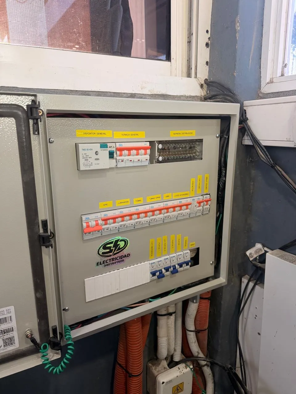 Tablero eléctrico armado desde cero 2